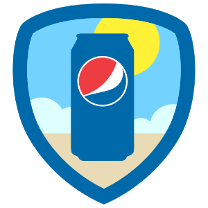 Pepsi Summer Fun Badge Foursquare